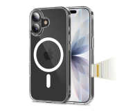 Etui do telefonów TECH-PROTECT Flexair Hybrid Cc Magsafe do Iphone 17 Clear 5906302319619